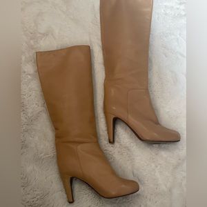 Chloe Nude Leather Boot